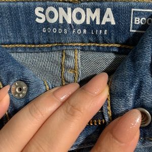 Sonoma Girls Bootcut Slim Jeans